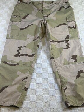 Tru-Spec 3 Color Desert Camo Cargo Pants DCU Combat Trousers Tactical 40x30